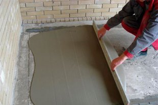 Технология устройства цементной стяжки пола
