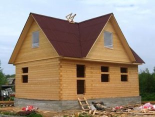 Выбор материала для строительства дома из бруса